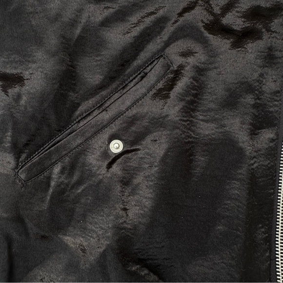 Very J Black Bomber Jacket - Picture 4 of 6